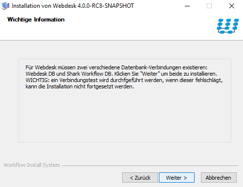 Installation Webdesk 7